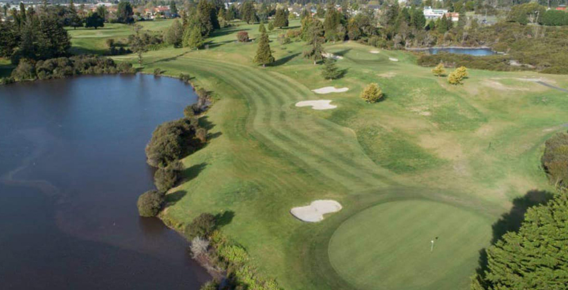 Crown quits steaming golf course
