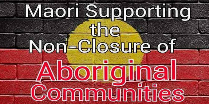 Maori support for action on Aboriginal clearances