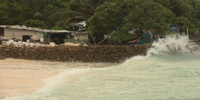 Island states warn of climate damage