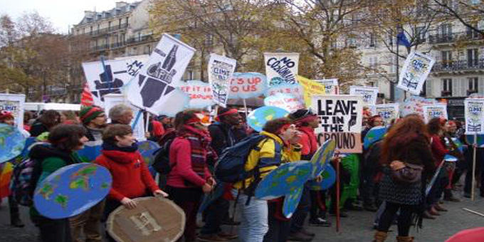 Young activists seek climate change voice