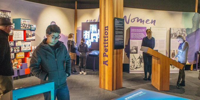 Treaty display draws in visitors