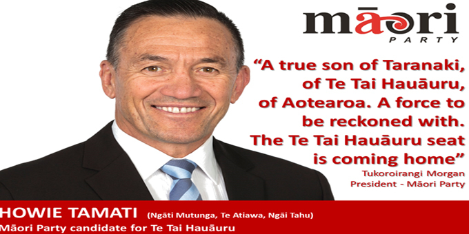 Tamati tasked to win Te Tai Hauauru