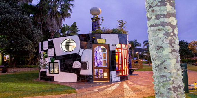 Whangarei counts blessings from Hundertwasser Centre
