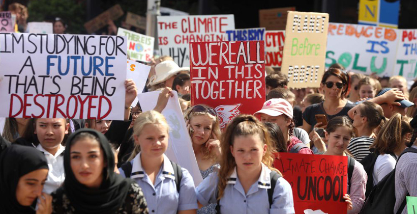 Citizenship lesson from climate strike