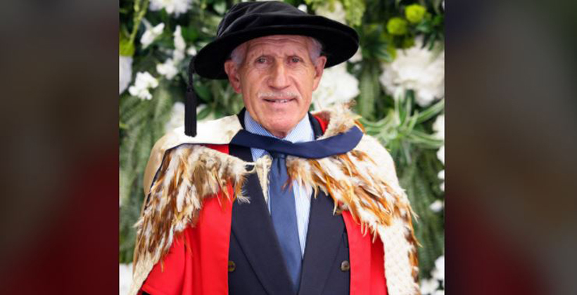 Honorary doctorate for shearer turned educator