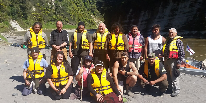 Iwi takes ancestral fire up river