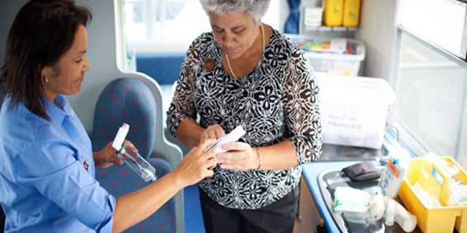 Maori nurses model good health