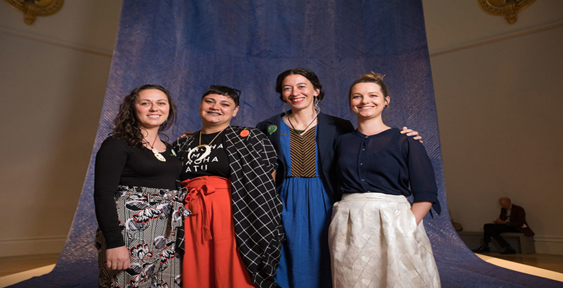 Artwork sews together Māori collective