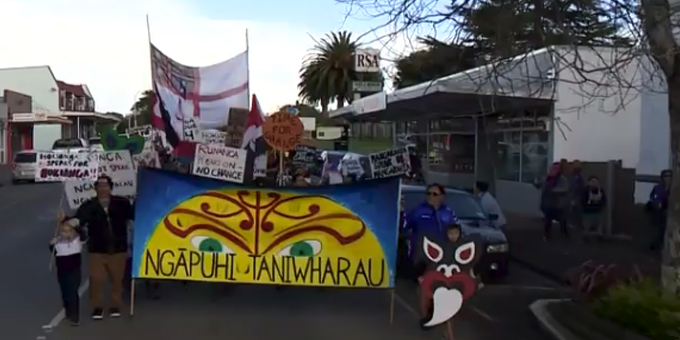 Ngāpuhi hikoi over control of settlement