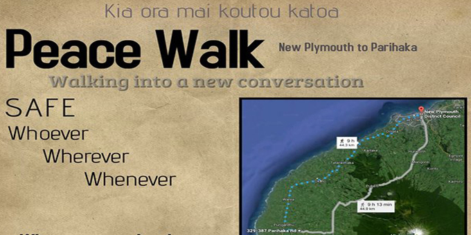 Parihaka history informs peace walk
