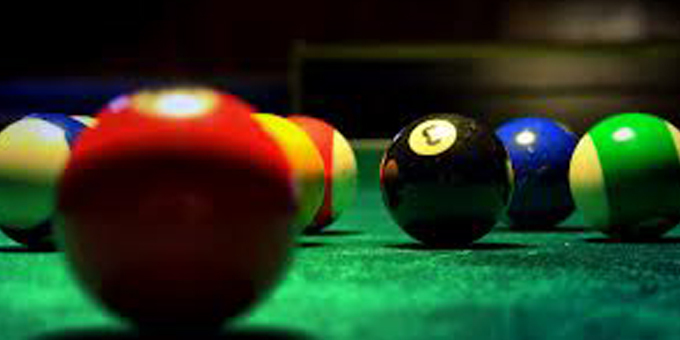 Taiaha for pool table face off