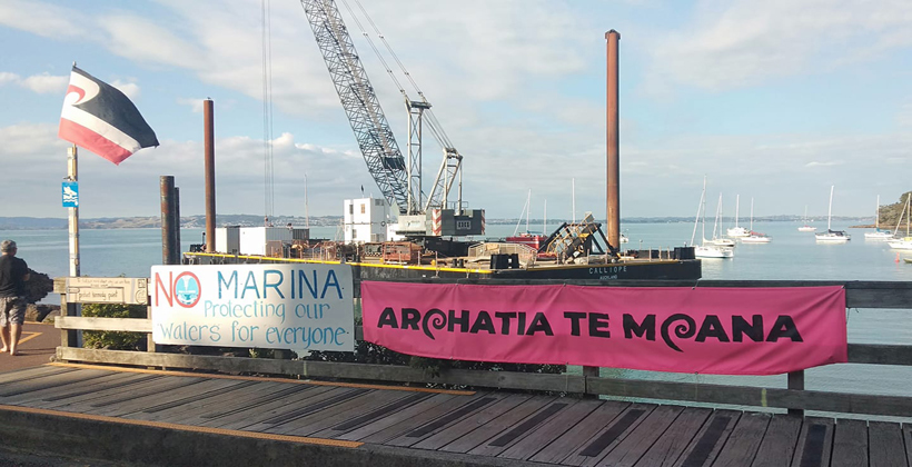 Waiheke marina construction pushing ahead despite appeal
