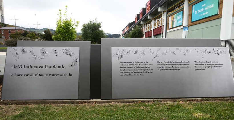 Memorial unveiled to 1918 influenza pandemic