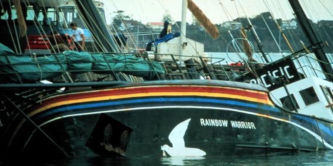 Rainbow Warrior anniversary marked with celebration of protest