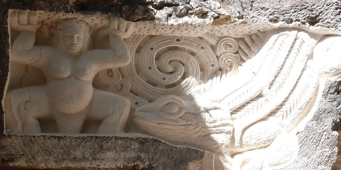 Creation stories in French limestone