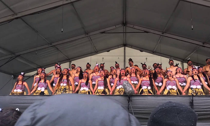 Kapa haka celebration in Manurewa