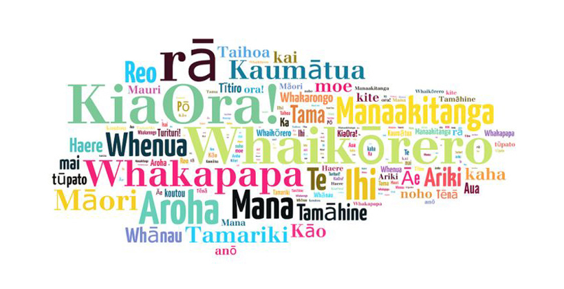 Maori words sound right on ear