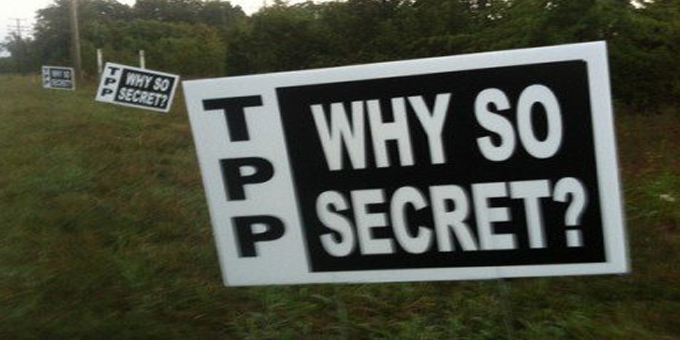 TPP secrecy attack on open society