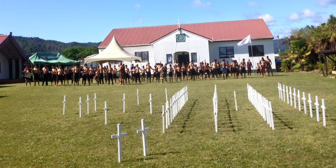 Tuhoe remembers WWI warriors