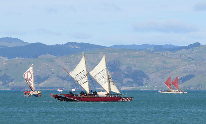 Tuia 250 Flotilla ends voyage at Mahia