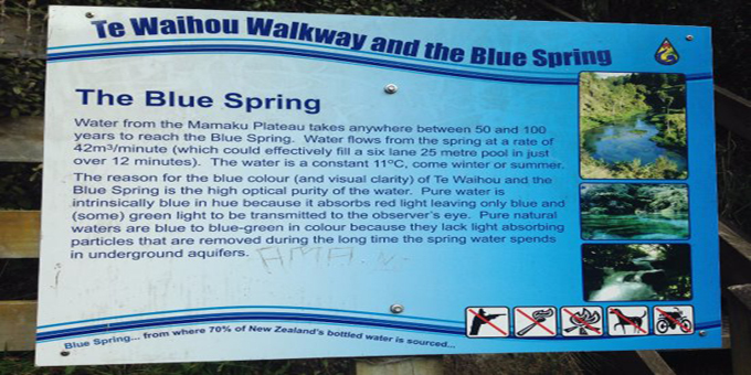 Te mana o Waihou threatened by Blue Spring bottling plan