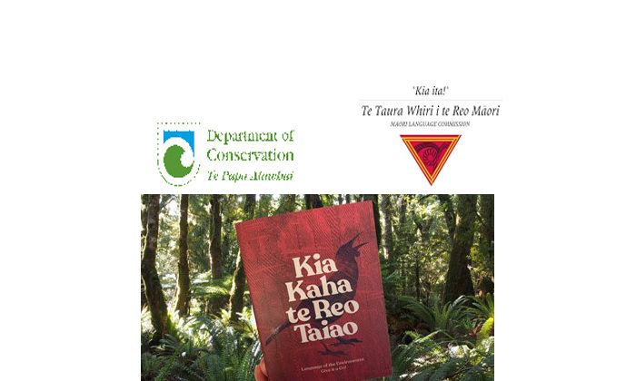 DOC book koha for Te Wiki o Te Reo Māori