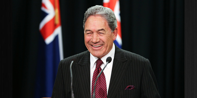 NZ First leader Winston Peters
