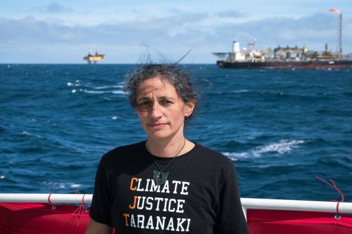 Emily Bailey from Climate Justice Taranaki
