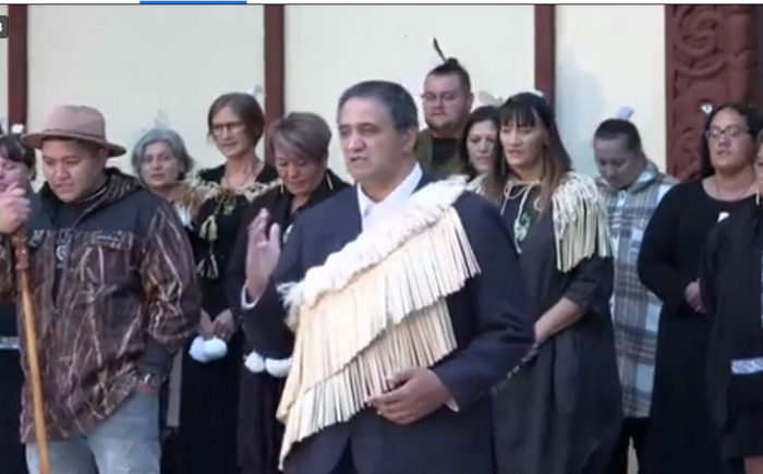 Iwi leaders unite to bring message of peace from Pipitea