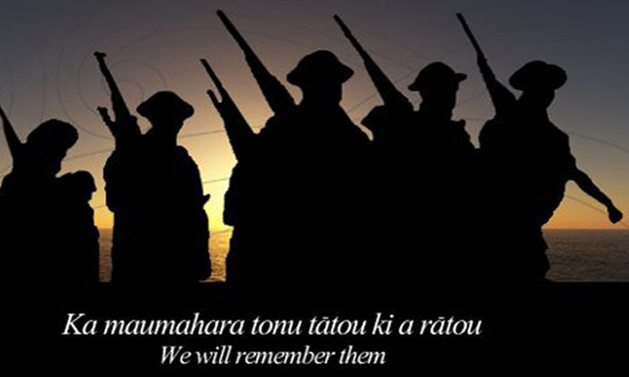 Ka maumahara tonu tātou ki a rātou, We will Remember them.