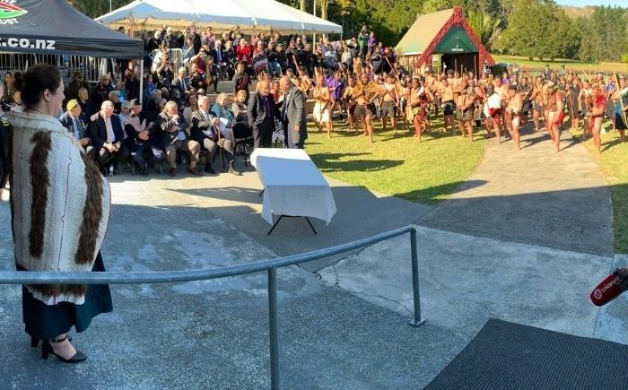 Motu welcomes Governor-General to Waitangi