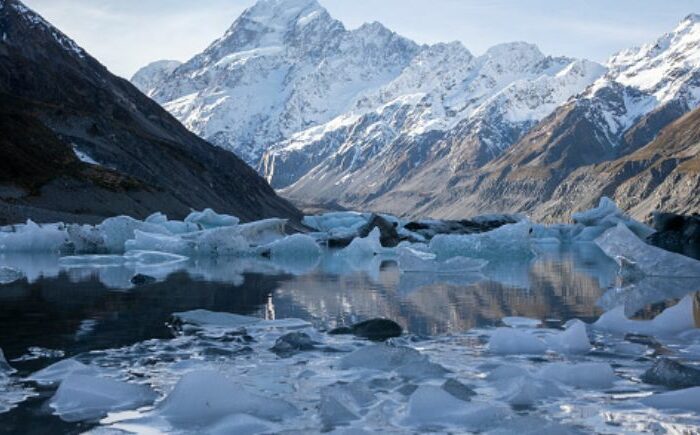 Glaciers hold breath of atua
