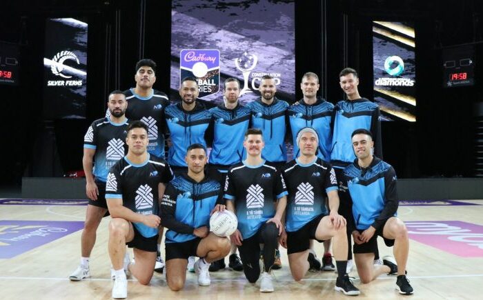 Men's netballer's draw on Māori side for inspiration