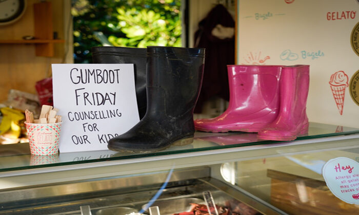 First responders take steps for Gumboot Friday
