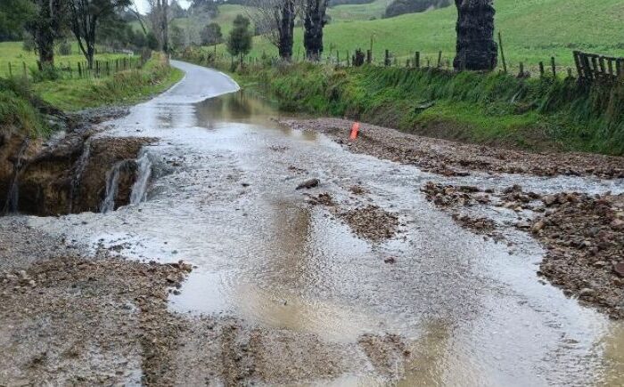 Gisborne roads turn to porridge as rains return