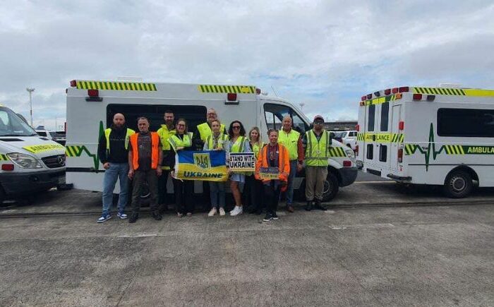 Ambulances to Ukraine with Māori blessing