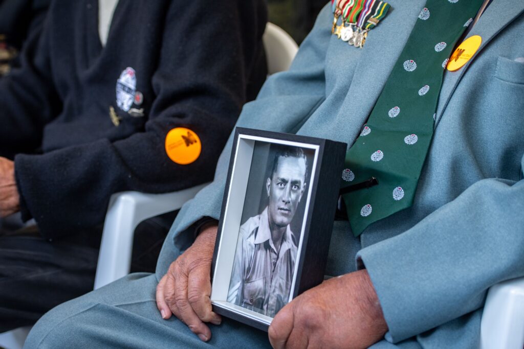 PHOTOS 3 Seventy-eight sets of medals were presented to the descendants of members of the Māori Battalion