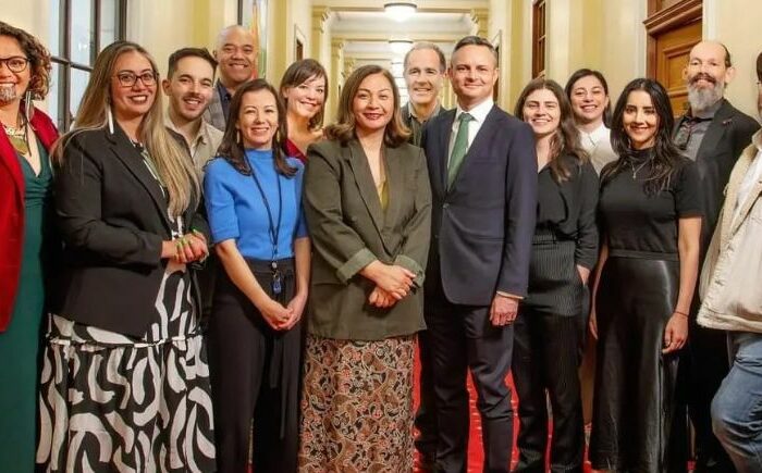 Green wowed by parliament history