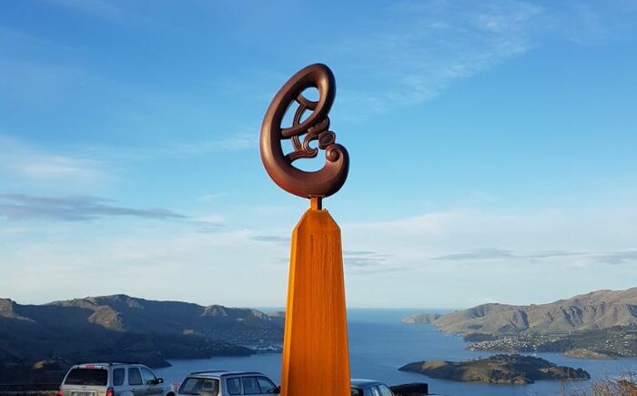 Sculpture overlooking Lyttelton Harbour stolen