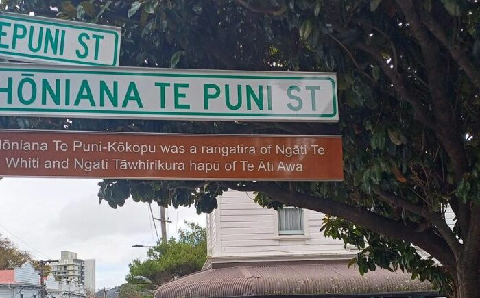 Tūpuna honoured with street name correction