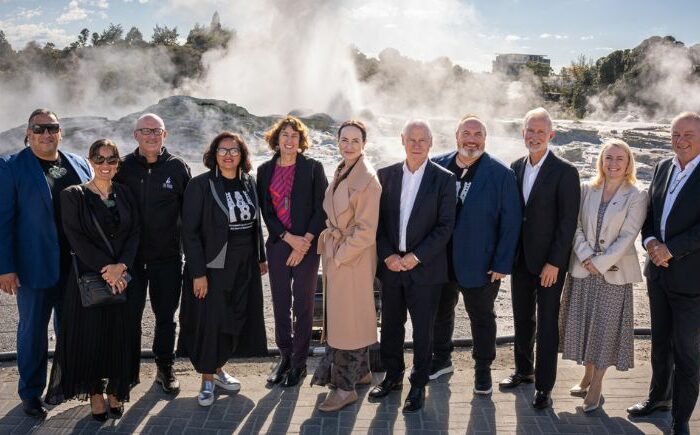 Air New Zealand Board engage with Rotorua tourism leaders at Te Puia